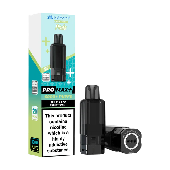  Hayati Pro Max Plus Pods - 20mg | Blue Razz Fruit Twist