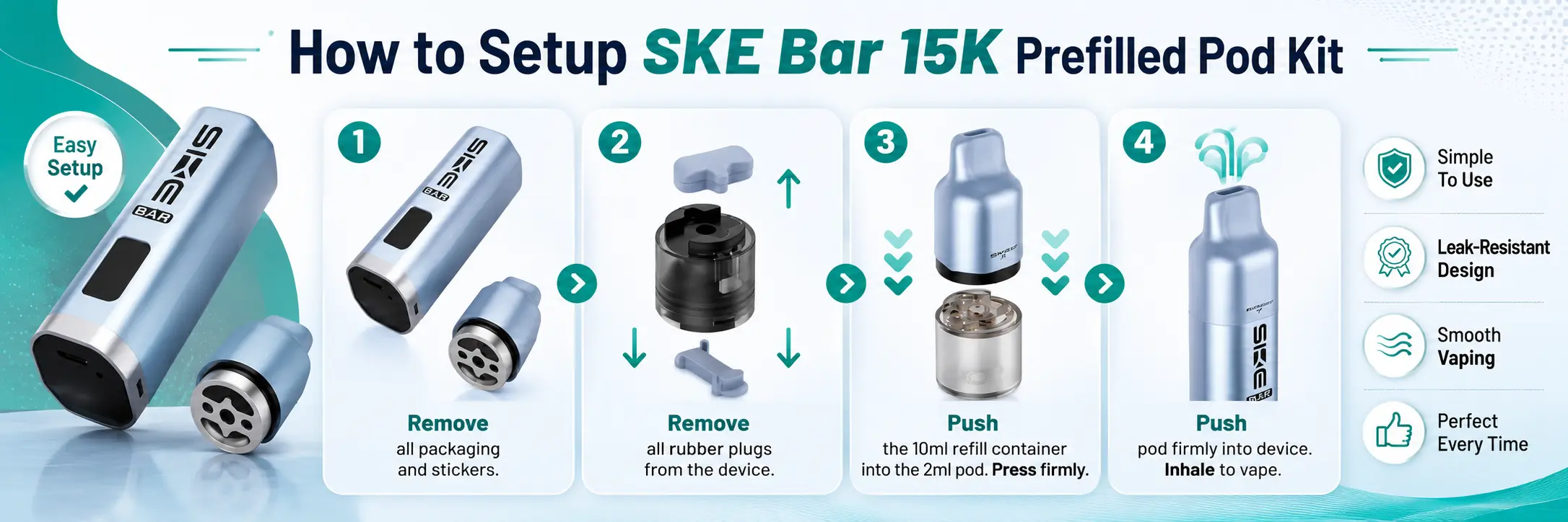 How to Setup the SKE Bar 15K