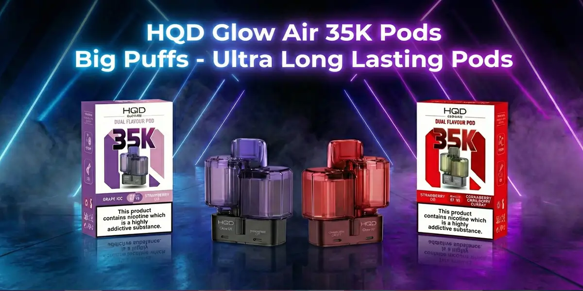 HQD Glow Air 35K Pods