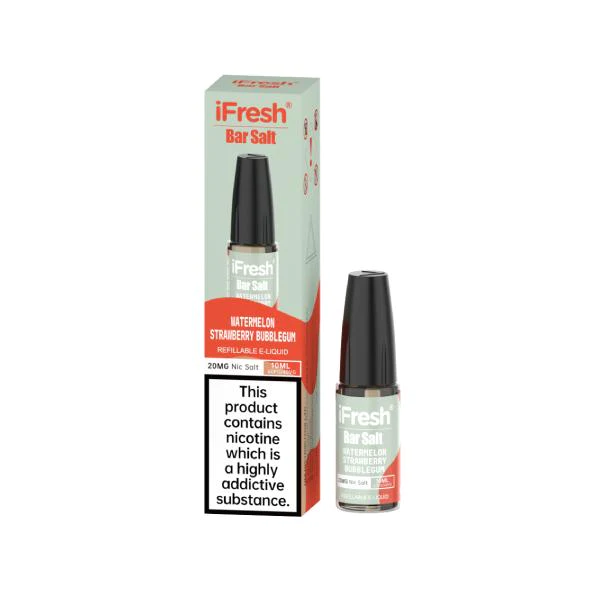  Watermelon Strawberry bubblegum Nic Salt E-Liquid by iFresh 10ml  