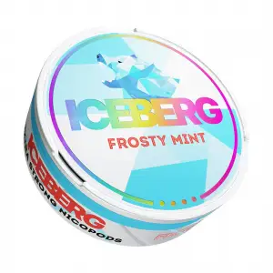 Frosty Mint Medium Nicotine Pouch by Ice Berg 75mg/g