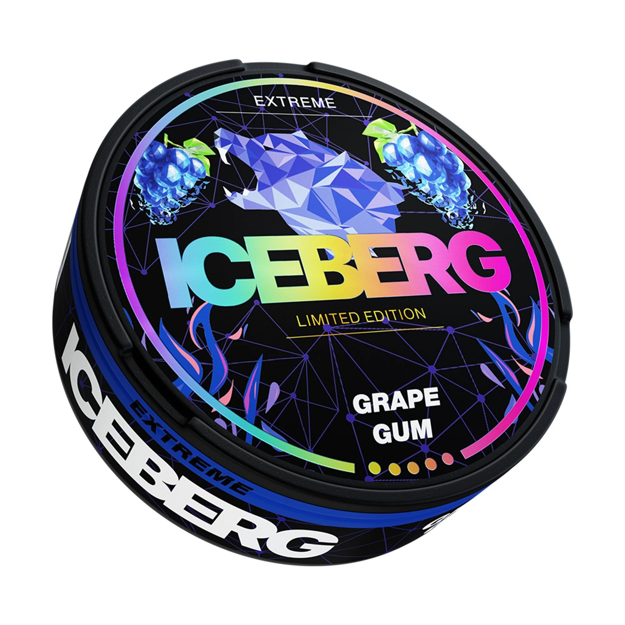  Grape Gum Limited Edition Nicotine Pouches by Ice Berg 150mg/g 