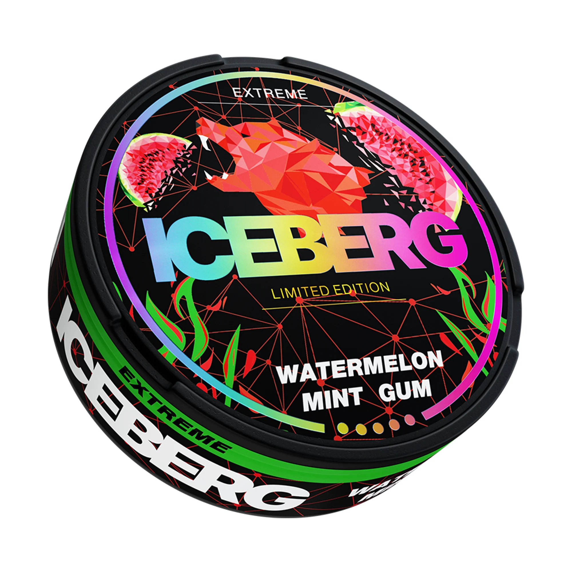  Watermelon Ice Nicotine Pouches by Ice Berg 150mg/g 