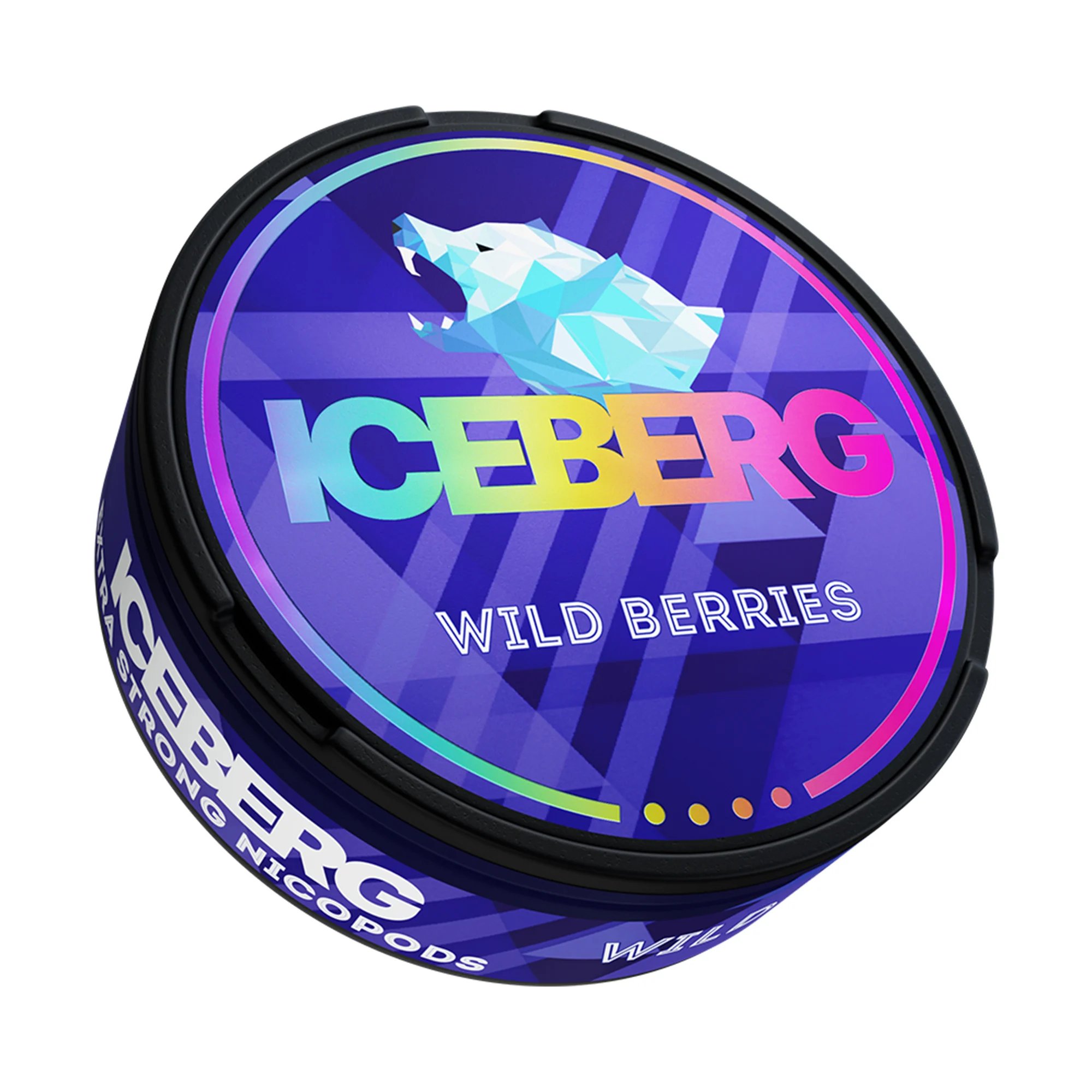  Wild Berries Medium Nicotine Pouch by Ice Berg 75mg/g 