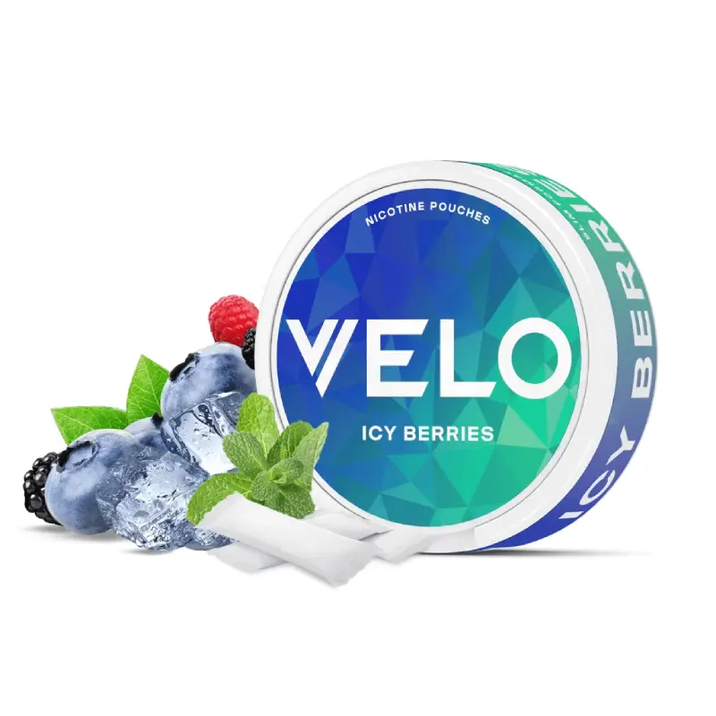  Icy Berries Slim Nicotine Pouches by Velo 