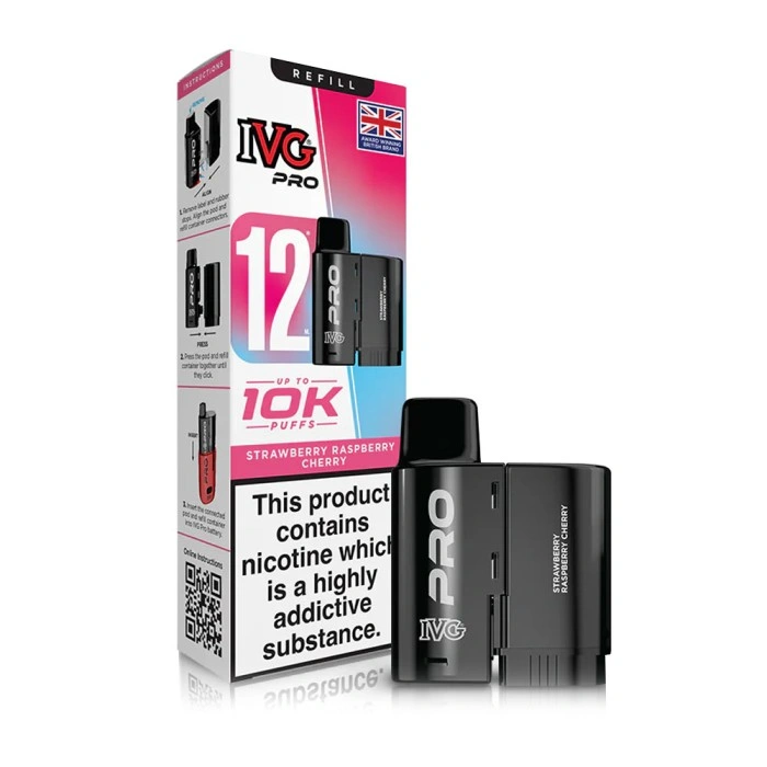 IVG Pro 12 Prefilled Pod - Strawberry Raspberry Cherry | 20mg