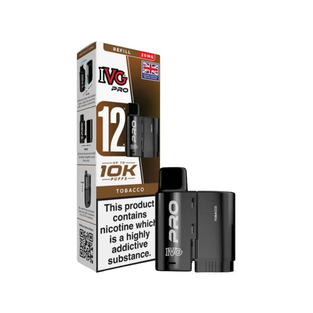 IVG Pro 12 Prefilled Pod - Tobacco | 20mg