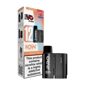 IVG Pro 12 Prefilled Pod - 20mg | Peach Ice