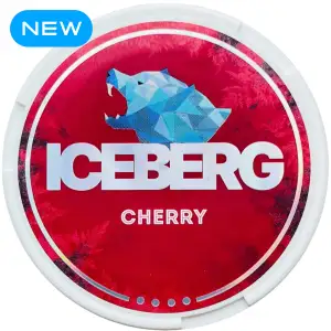 Cherry Medium Nicotine Pouches by Ice Berg 75mg/g