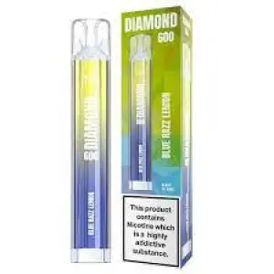 Vapes Bar Diamond Disposable Pen - Blue Razz Lemon - 20mg