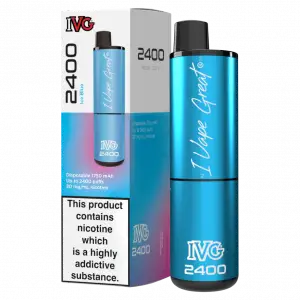 Ice Blue | IVG 2400 Disposable Vape
