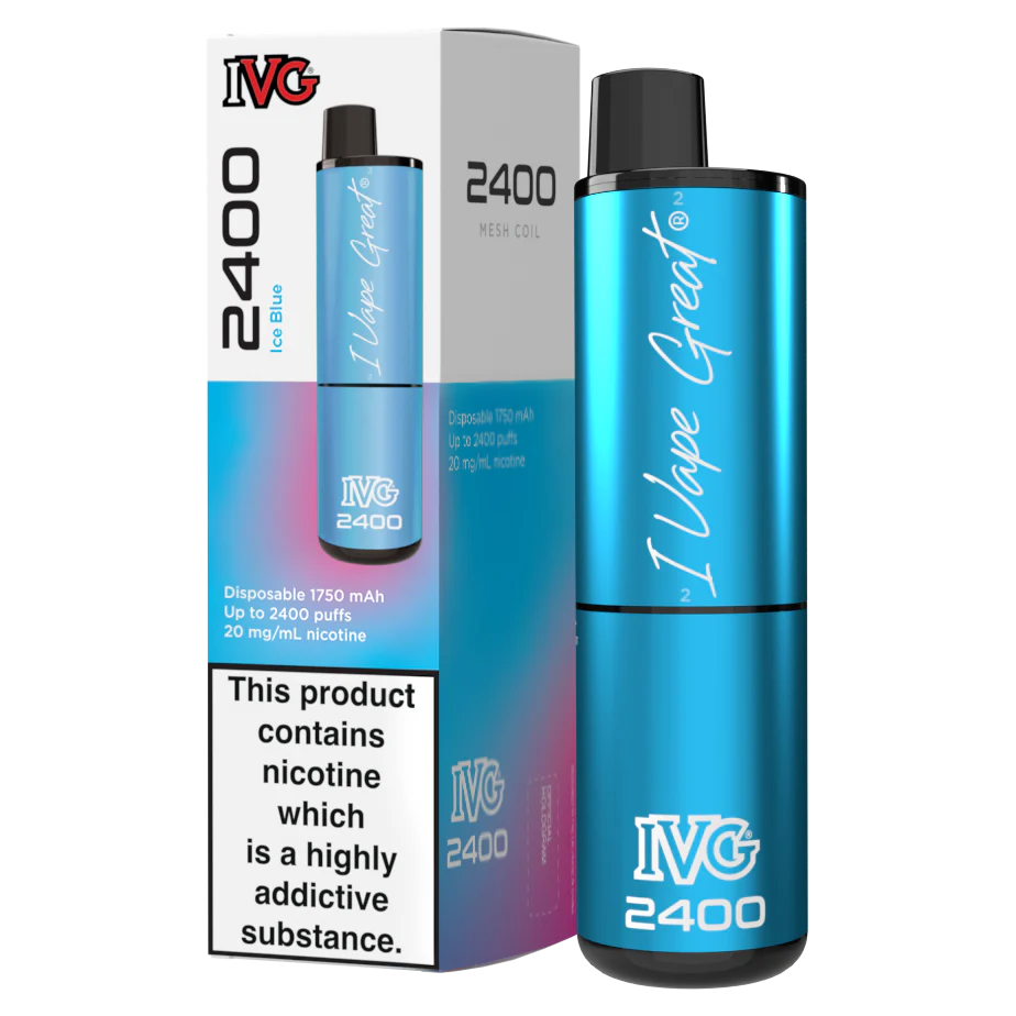 Ice Blue | IVG 2400 Disposable Vape