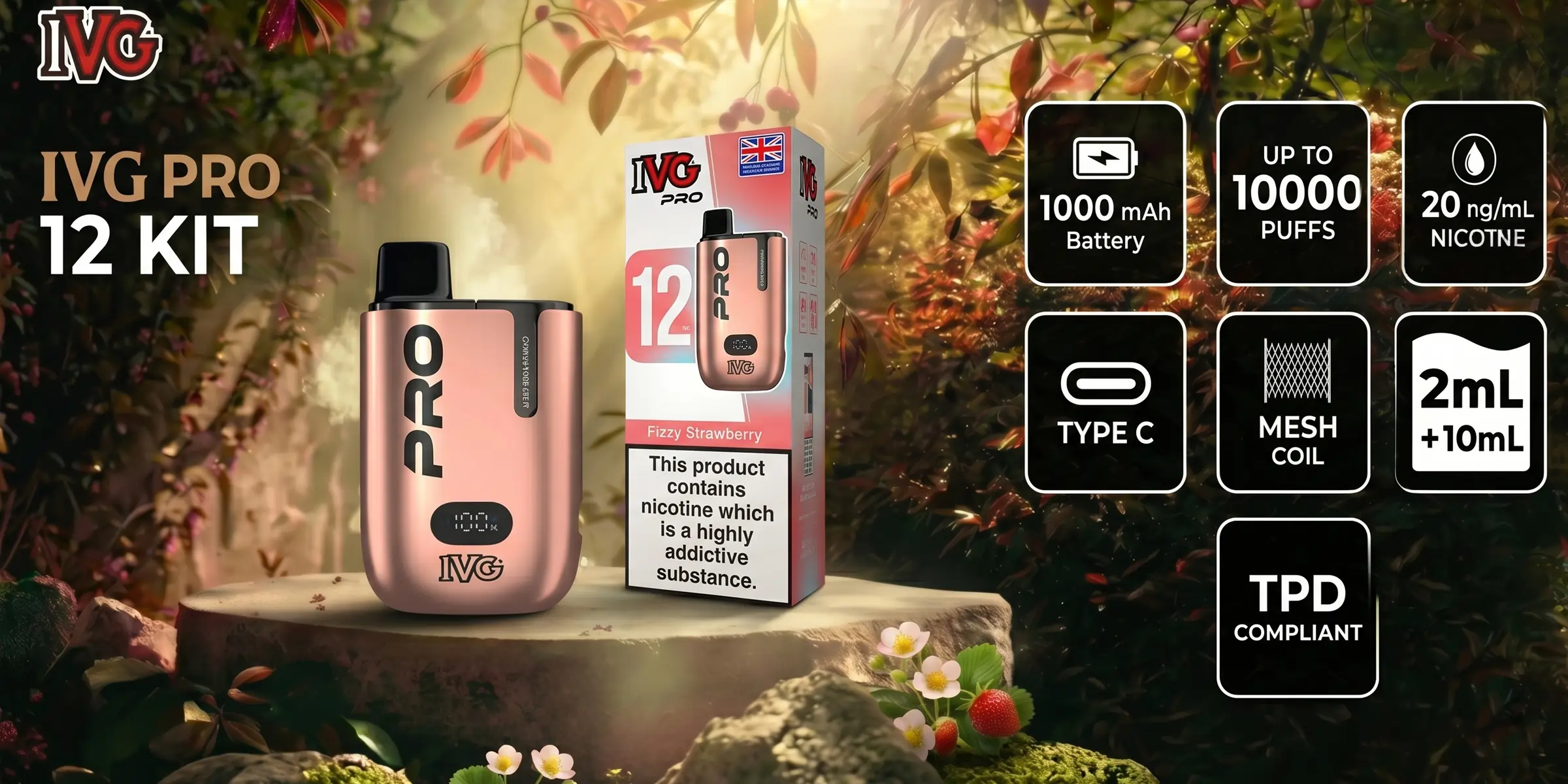 IVG Pro 12 Key Specifications