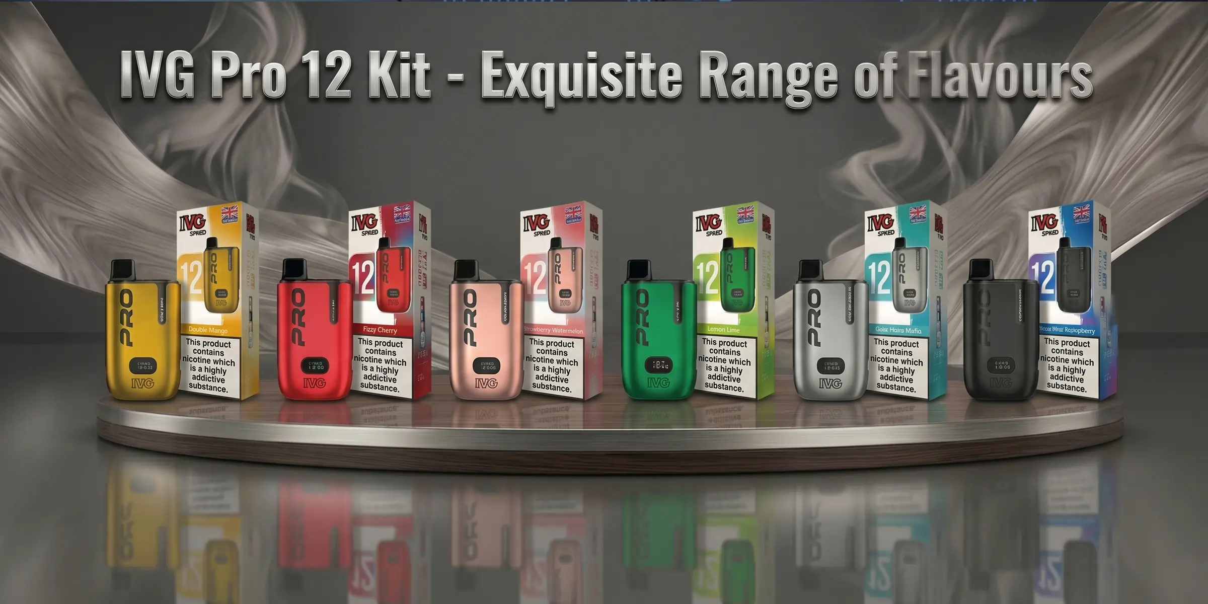 IVG Pro 12 Kit Range