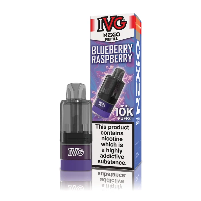 Blueberry Raspberry IVG Nexio Prefilled Pods