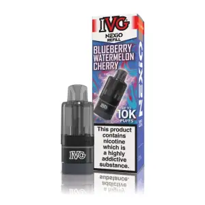 Blueberry Watermelon Cherry IVG Nexio Prefilled Pods