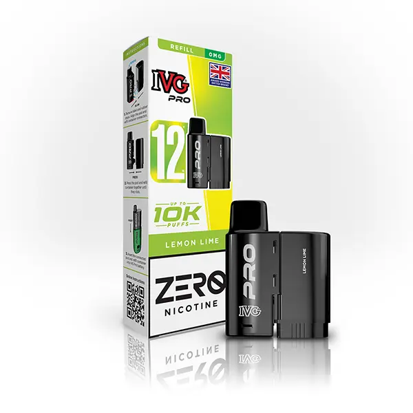 Lemon Lime IVG Pro 12 Prefilled Pod | 0mg