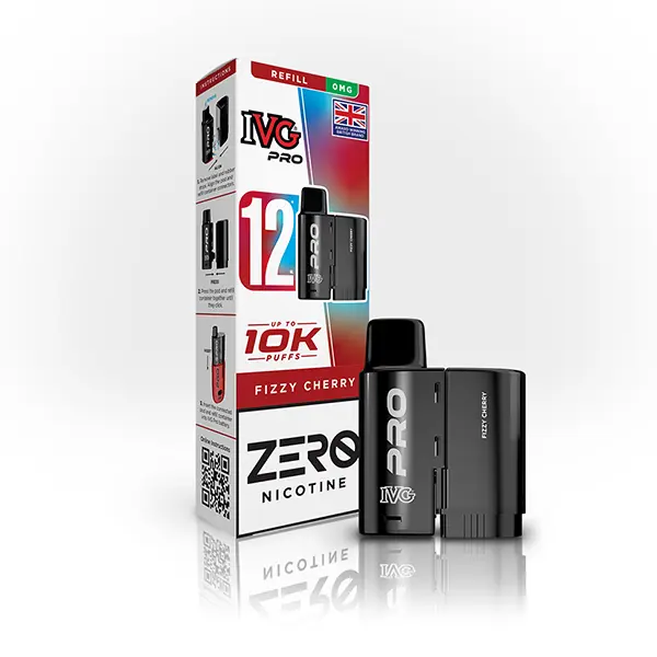Fizzy Cherry IVG Pro 12 Prefilled Pod | 0mg