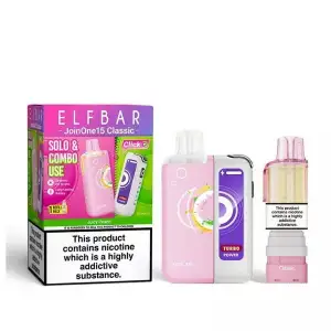 Juicy Peach Elf Bar JoinOne15 Classic Prefilled Pod kit