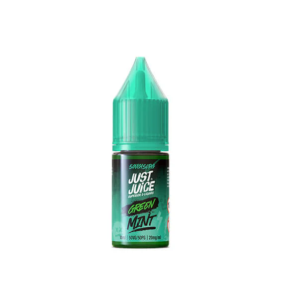 Green Mint Nic Salt E-Liquid Bar By Just Juice 10ml - 10mg