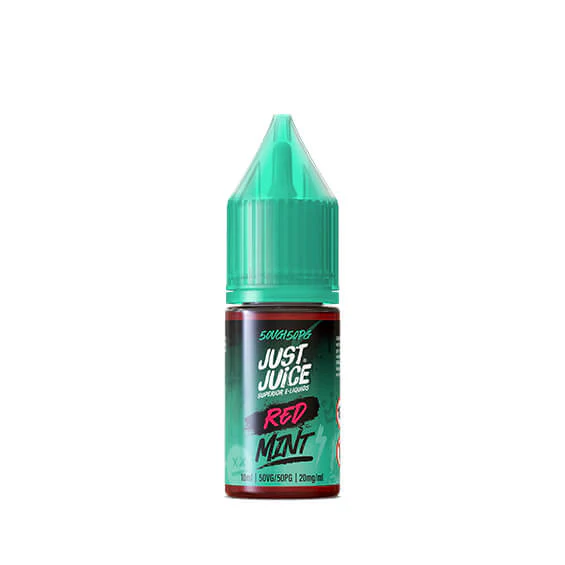 Red Mint Nic Salt E-Liquid Bar By Just Juice 10ml