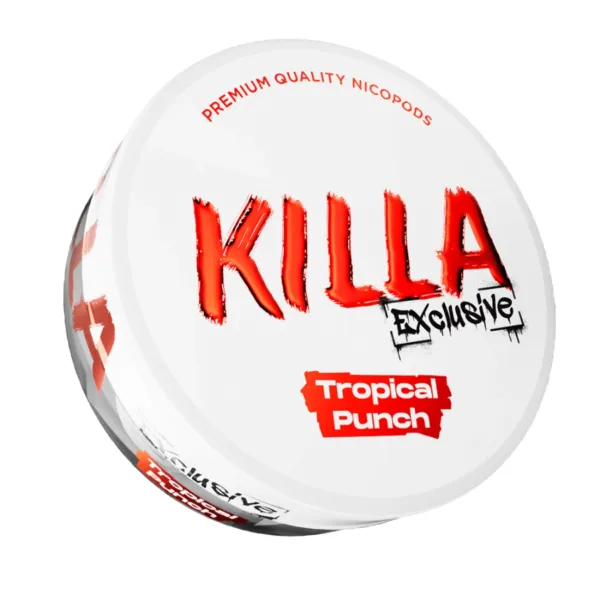 Tropical Punch Killa Exclusive Nicotine Pouches 16.5mg/g