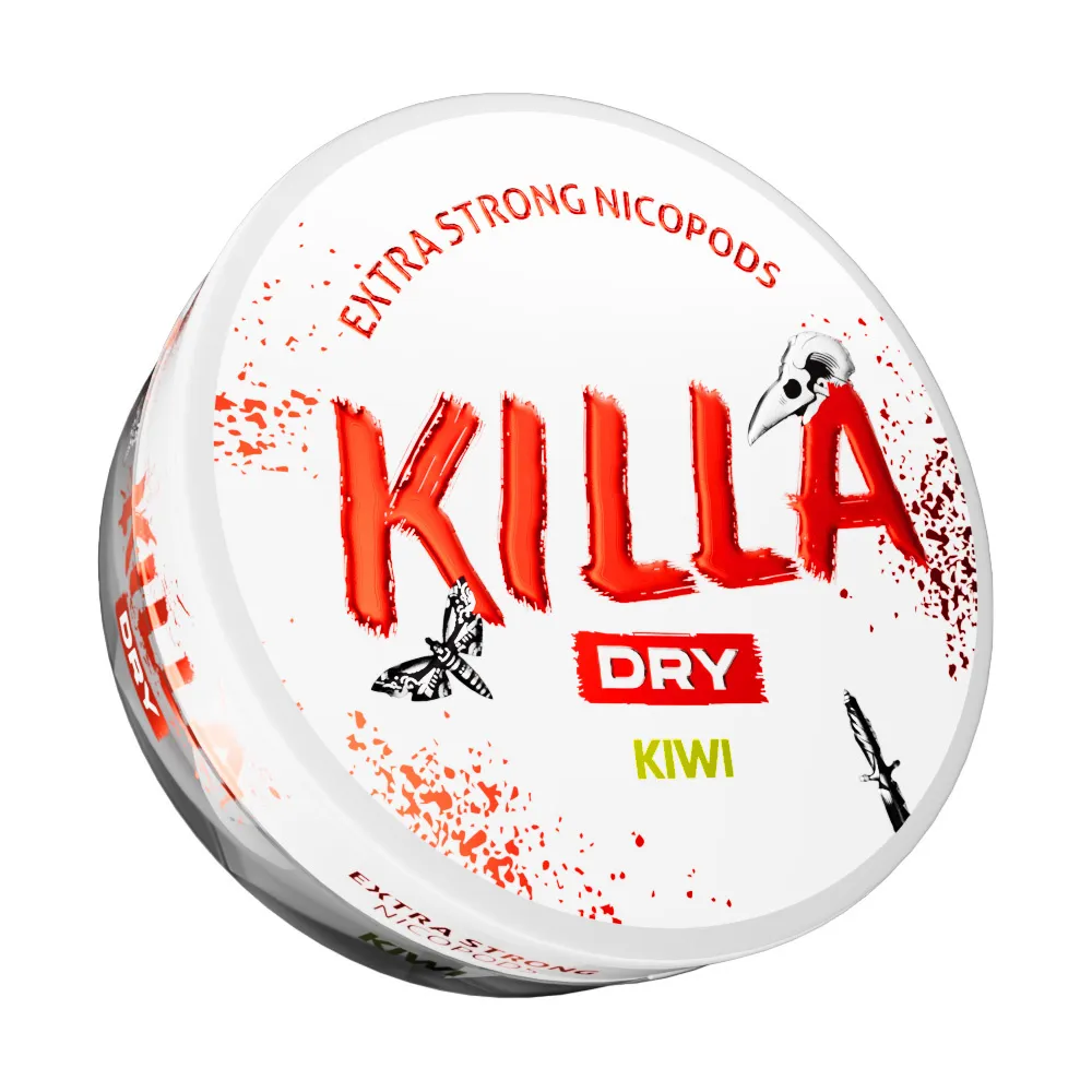 Kiwi Killa Dry Nicotine Pouches 16mg/g