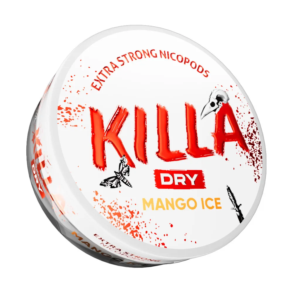Mango Ice Killa Dry Nicotine Pouches 16mg/g