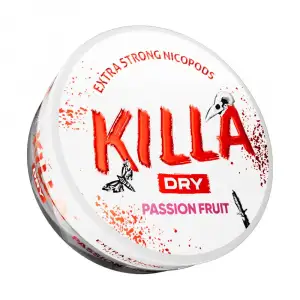 Passion Fruit Killa Dry Nicotine Pouches 16mg/g