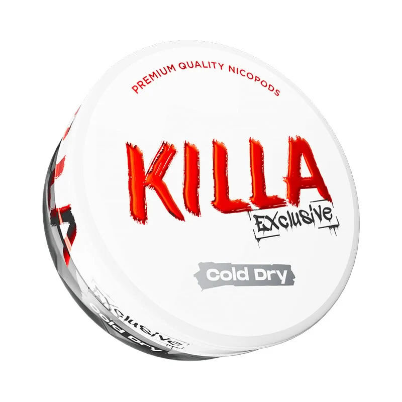 Cold Dry Killa Exclusive Nicotine Pouches 16.5mg/g