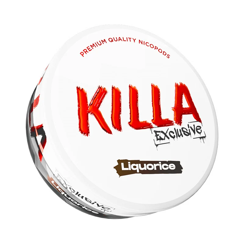 Liqourice Killa Exclusive Nicotine Pouches 16.5mg/g
