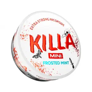 Frosted Mint Killa Mini Nicotine Pouches 16mg/g