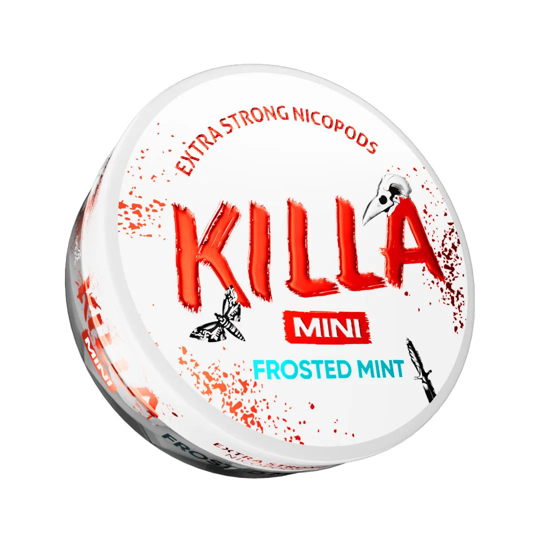 Frosted Mint Killa Mini Nicotine Pouches 16mg/g
