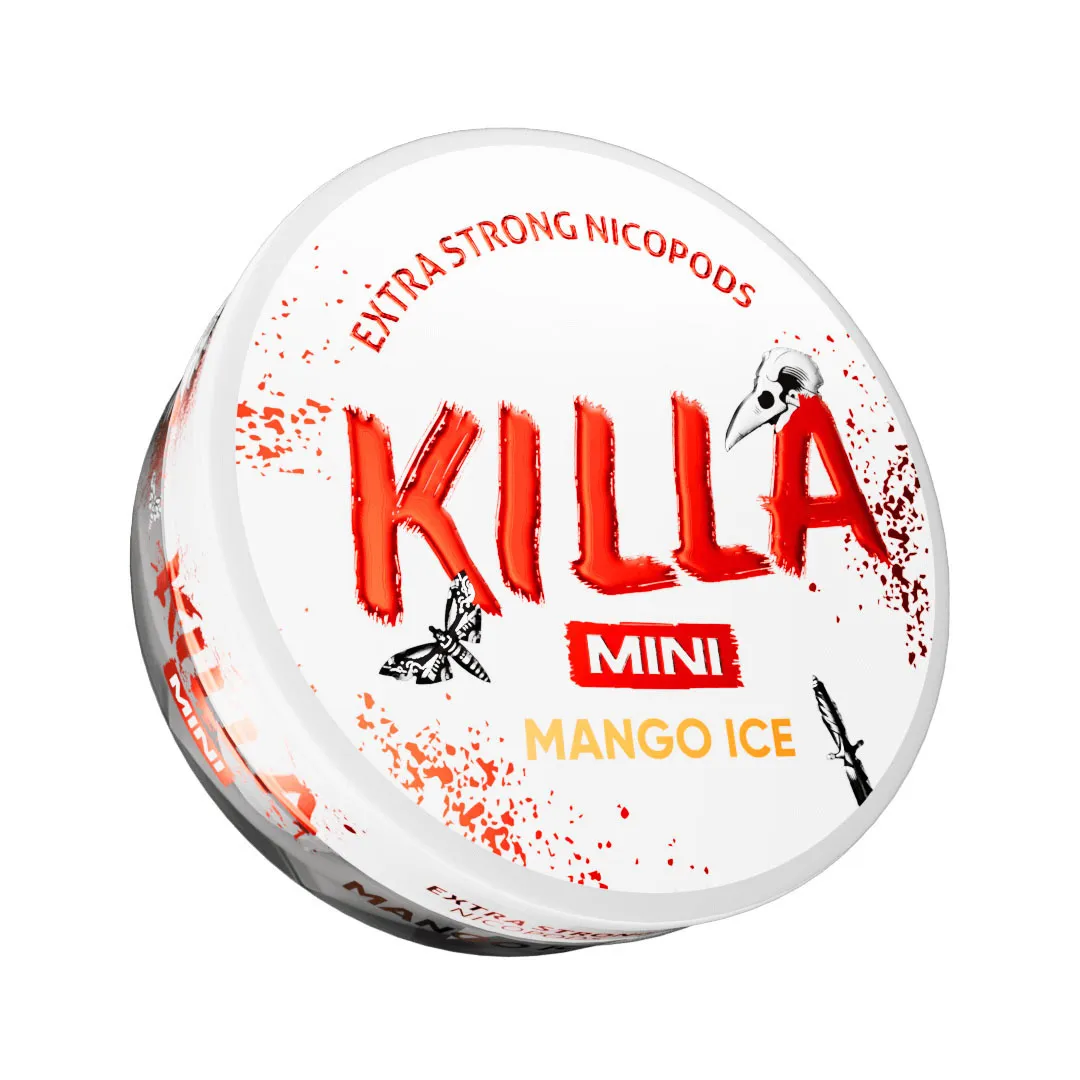 Mango Ice Killa Mini Nicotine Pouches 16mg/g
