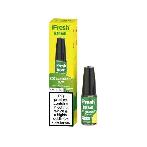  Kiwi Passion Fruit Guava Nic Salt E-Liquid by iFresh 10ml 