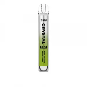 Crystal Bar Pro  (600 Puff) Disposable Vape by SKY - Kiwi Passionfruit Guava - 20mg