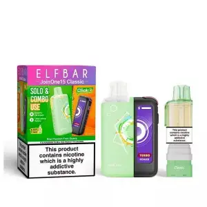 Kiwi Passionfruit Guava Elf Bar JoinOne15 Classic Prefilled Pod kit