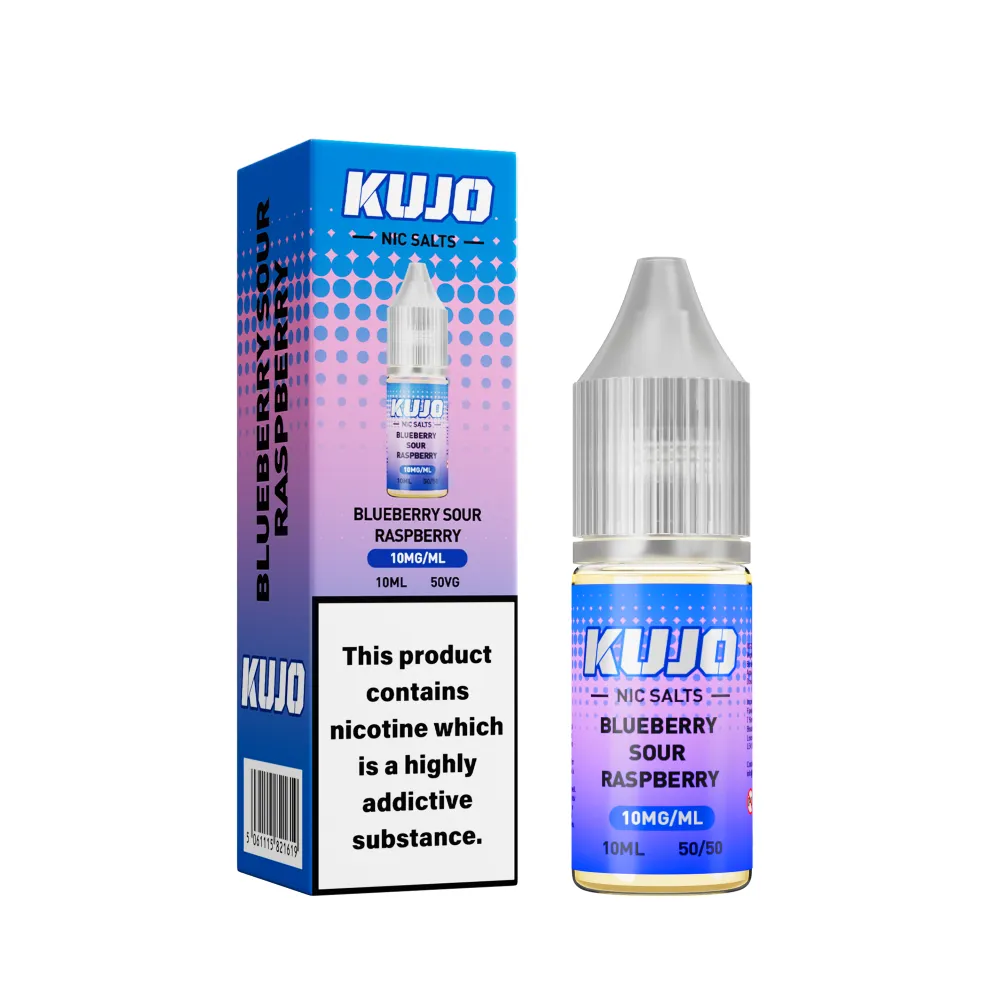 Blueberry Sour Raspberry Nic Salt E-Liquid by Kujo 10ml