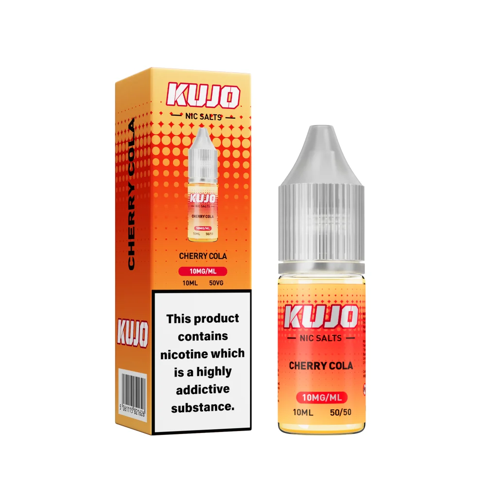 Cherry Cola Nic Salt E-Liquid by Kujo 10ml