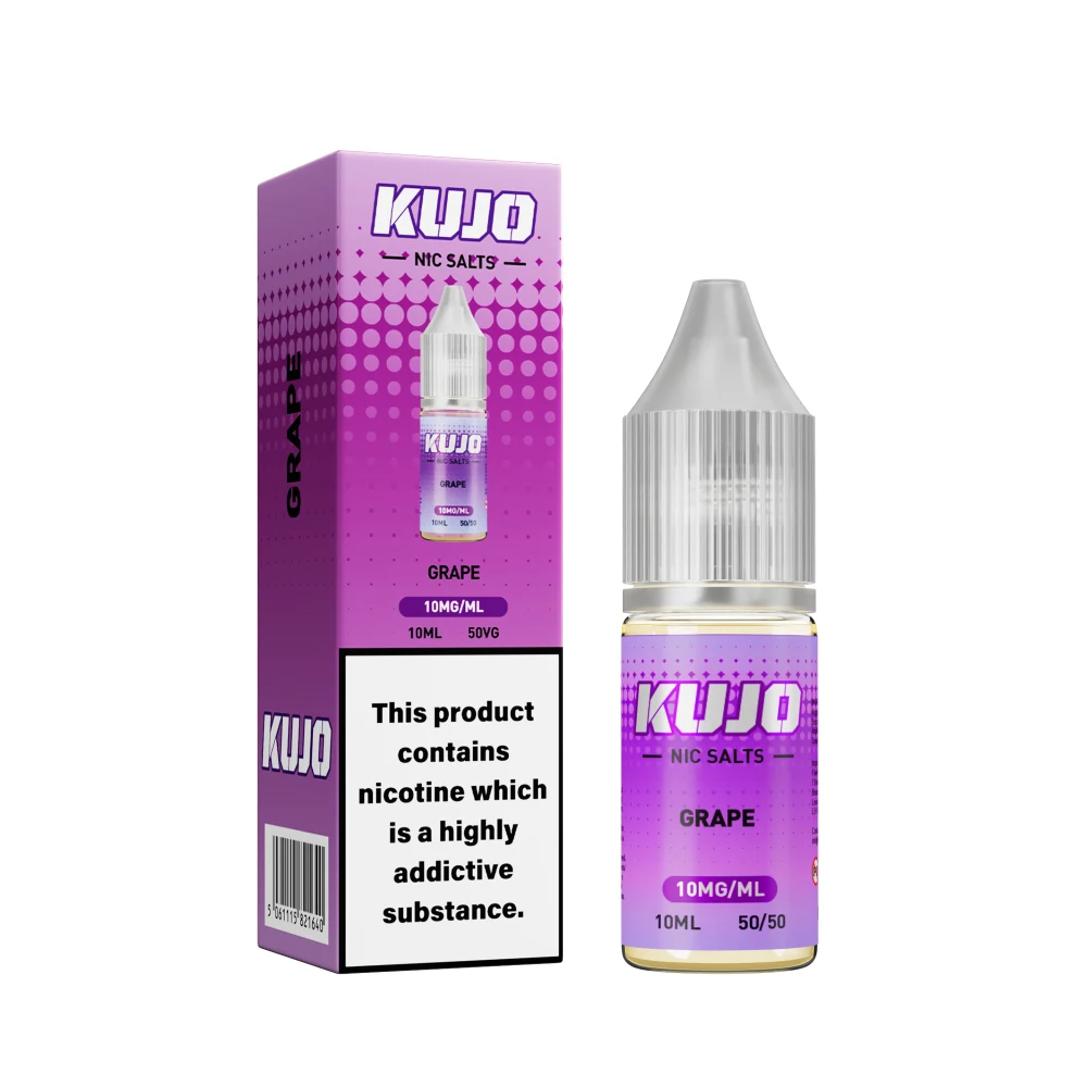 Grape Nic Salt E-Liquid by Kujo 10ml