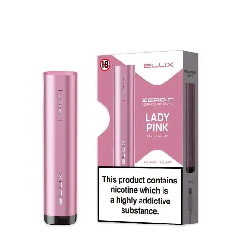 Elux Zero N Prefilled Pod Vape Kit - Lady Pink