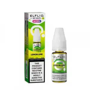 Lemon Lime Nic Salt E-Liquid by Elf Bar Elfliq Salts 10ml 