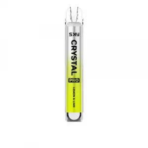 Crystal Bar Pro 20mg (600 Puff) Disposable Vape by SKY - Lemon & Lime