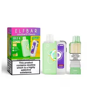Lemon Lime Elf Bar JoinOne15 Classic Prefilled Pod kit