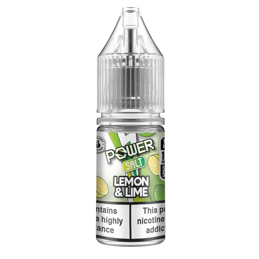 Lemon & Lime Nic Salt E-liquid by Power Salt 10ml