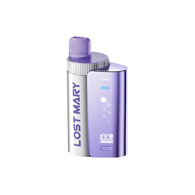  Grape Lost Mary 4 in 1 3200 Puffs Disposable Vape Kit 