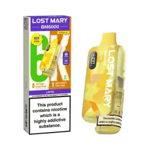 Lost Mary BM6000 Pod Kit - 20mg | Latte