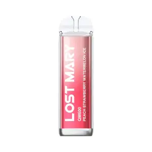 Peach Strawberry Watermelon Ice | Lost Mary QM600 By Elf Bar Disposable Vape 20mg