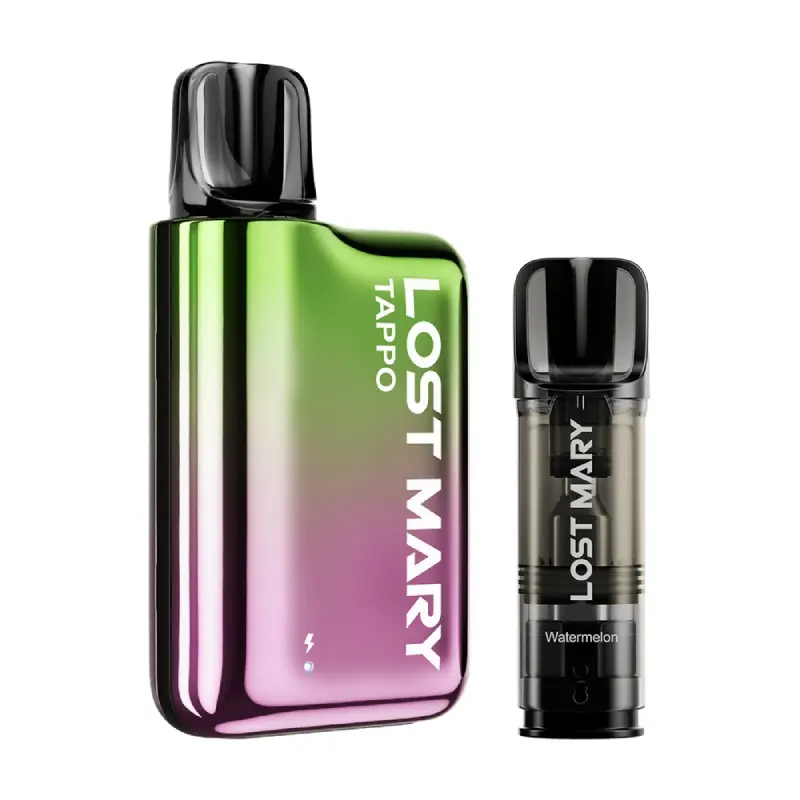 Green Pink | Watermelon Lost Mary Tappo Prefilled Pod Kit