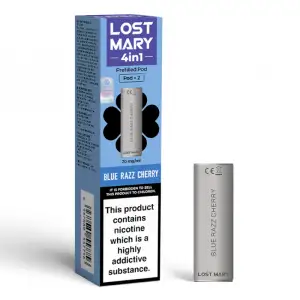 Lost Mary 4 in 1 Prefilled Pods | Blue Razz Cherry
